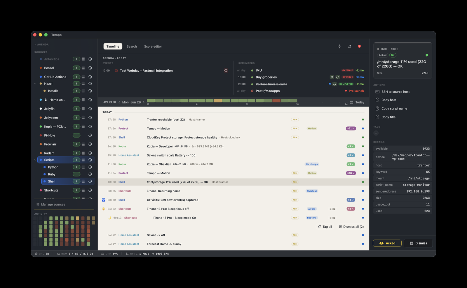 Caereforge theme